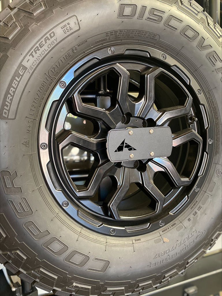 Aluminess Mercedes Sprinter Rear Door Tire/Box Carrier (2019 ...