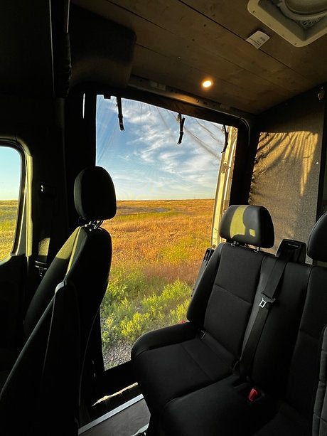 VanEssential Ford Transit Sliding Door Bug Screen – Campervan HQ