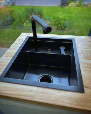 Tec Vanlife Nanotech Sink (Bamboo Cover/Chopping Board)