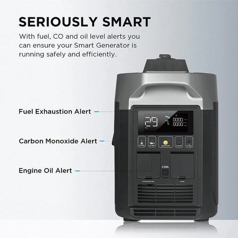 EcoFlow DELTA Max 2000 + Smart Generator (Dual Fuel) - Free Shipping