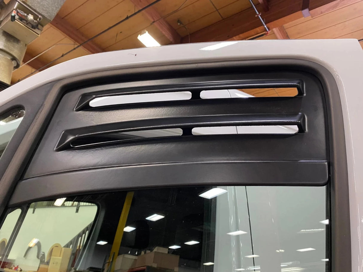 Terrawagen Sprinter (2007+) Bug Barrier Window Vent (Front View)_Driver Side - Campervan HQ