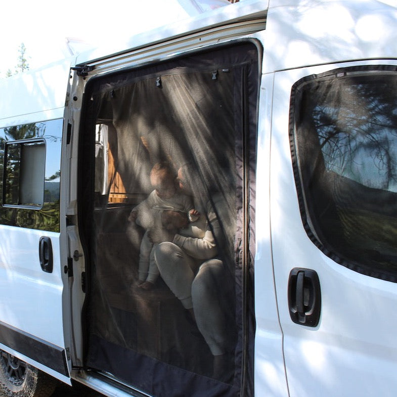 VanEssential Ram ProMaster Sliding Door Bug Screen – Campervan HQ