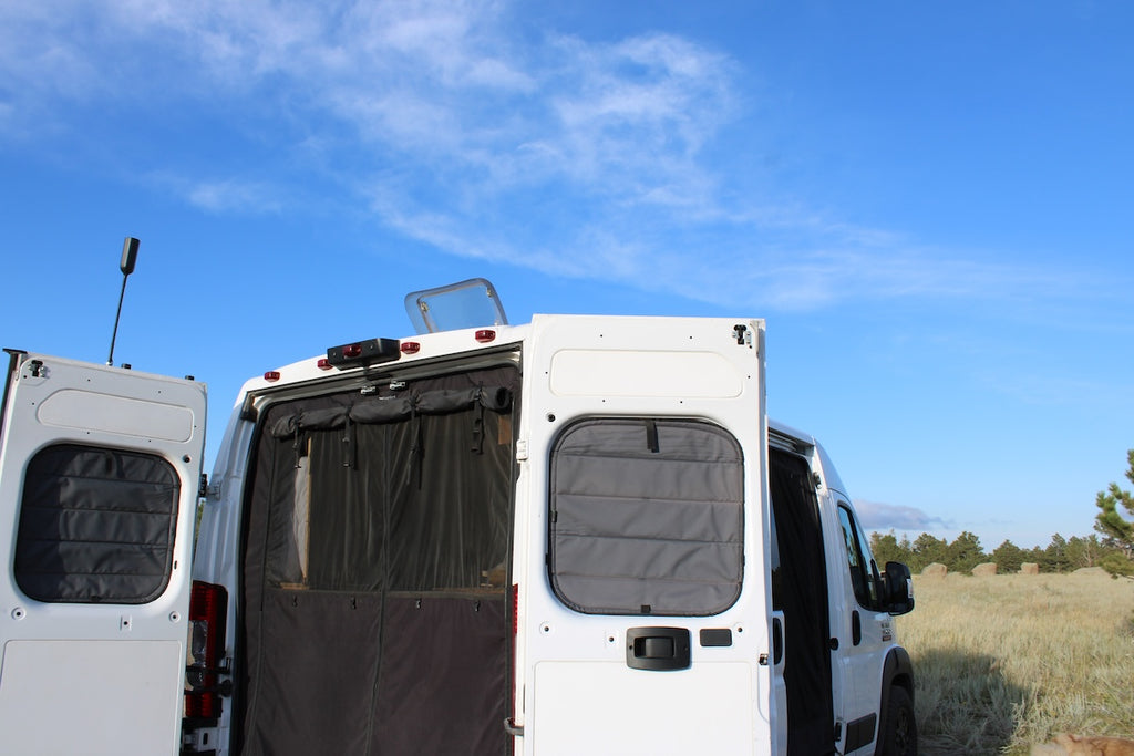 VanEssential Ram ProMaster Rear Door Bug Screen – Campervan HQ