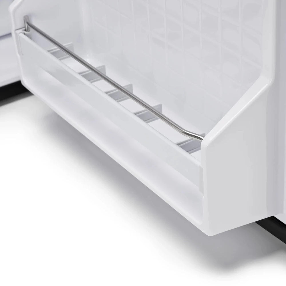 Indel B EL130 12/24V RV Refrigerator (Faux Stainless) – Campervan HQ