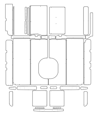 Serg Supply Wall Panel Kit - Ram ProMaster High Roof – Campervan HQ