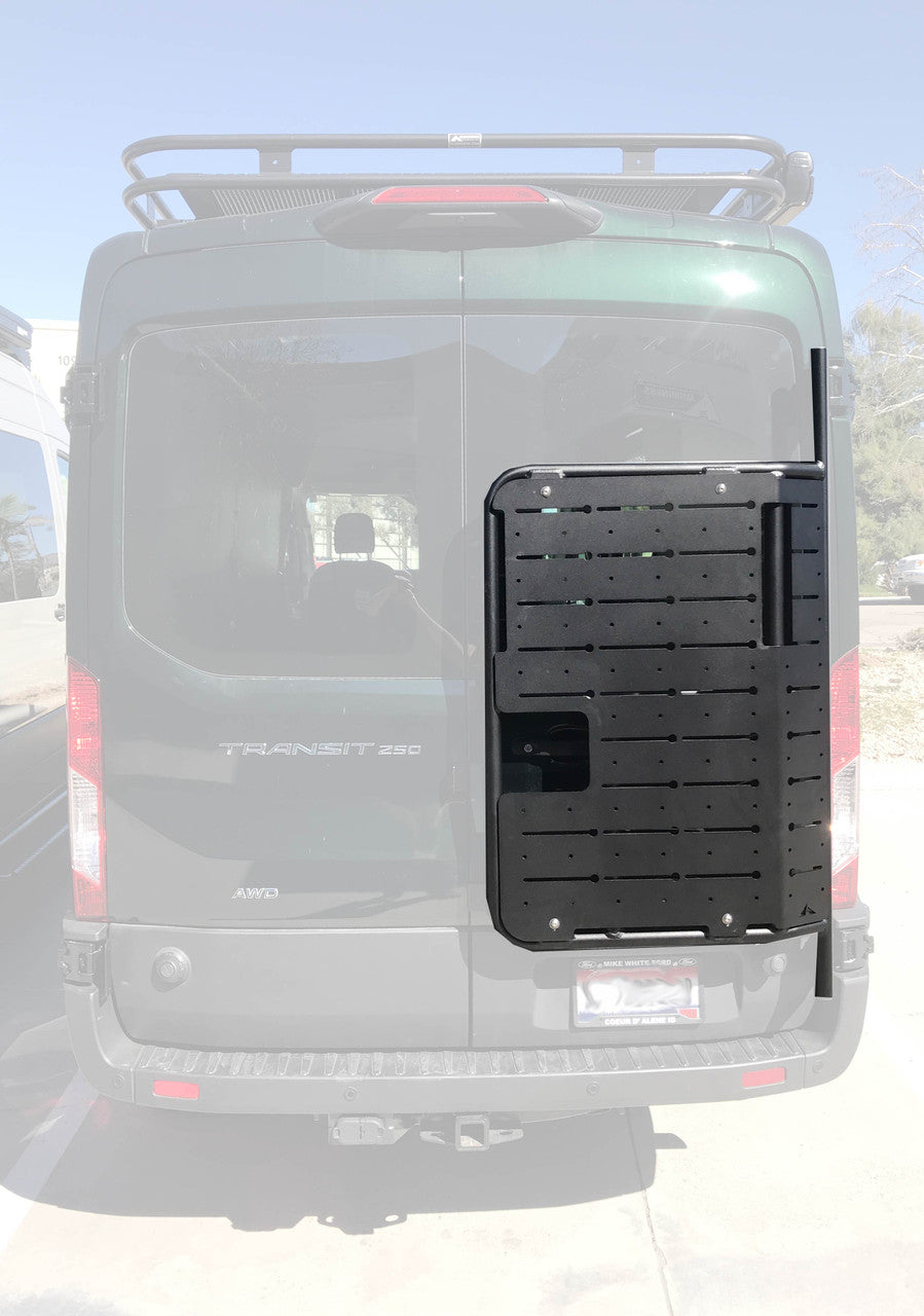 Covered Tray Door Storage Units for the Ford Transit