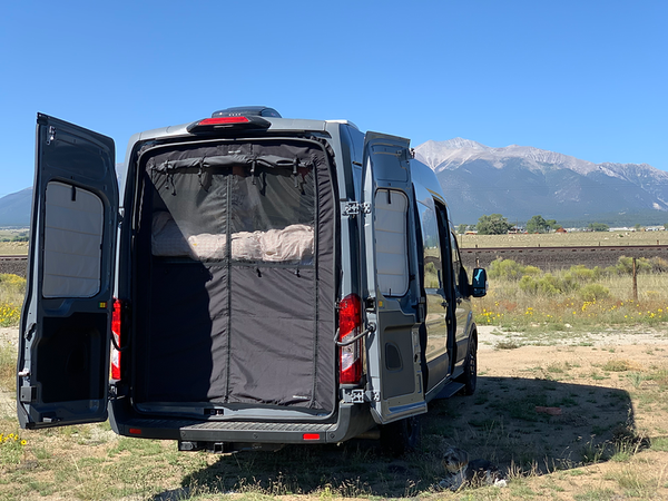 VanEssential Ford Transit Rear Door Bug Screen – Campervan HQ