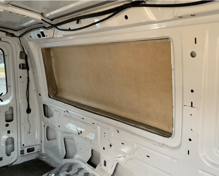 Flarespace Ford E-Series Campervan Body Flares (Internal View) - Campervan HQ