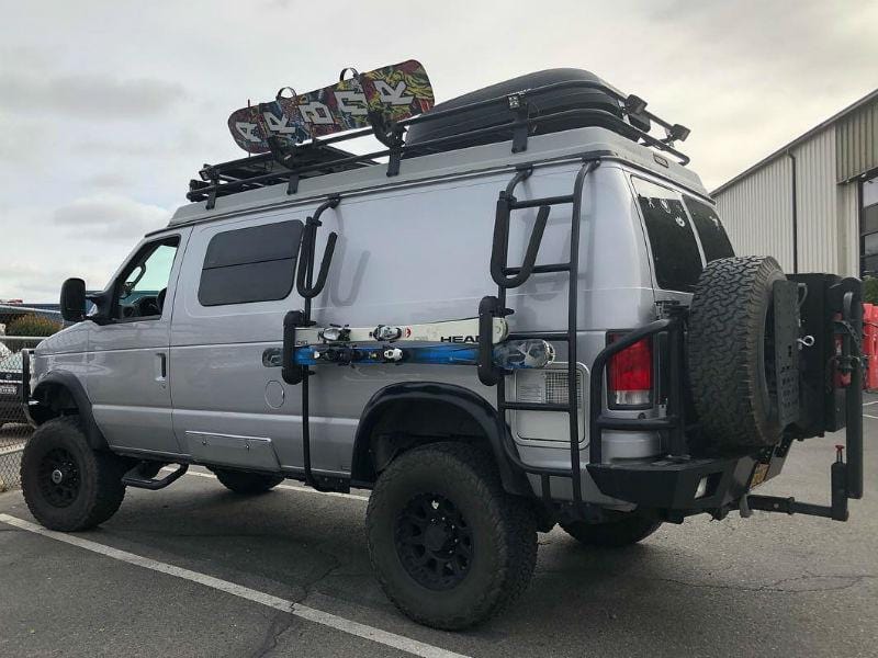 Ford e250 roof rack hot sale