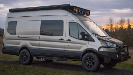 Ford Transit 148"WB with FW294R Rear Quarter Vented Window - Campervan HQ