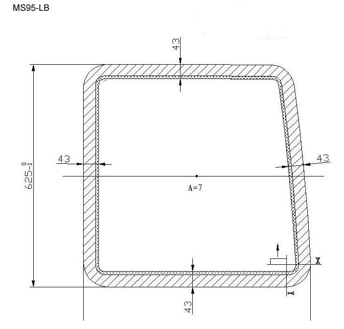 AM Auto Mercedes Sprinter (2002-2006) Driver Side Rear Door Window (MS ...