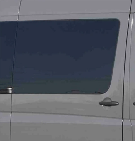 Mercedes Sprinter Passenger Side Sliding Door Fixed Window - Campervan HQ