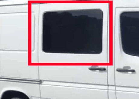 Mercedes Sprinter ( 2002-2006 ) Passenger Sliding Door Window - Campervan HQ