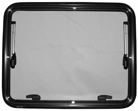 Arctic Tern Double-Pane RV Window (450 x 500mm, Interior View) - Campervan HQ