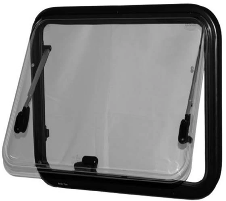 Arctic Tern Double-Pane RV Window ( 450 x 500mm, Partialy Open ) - Campervan HQ